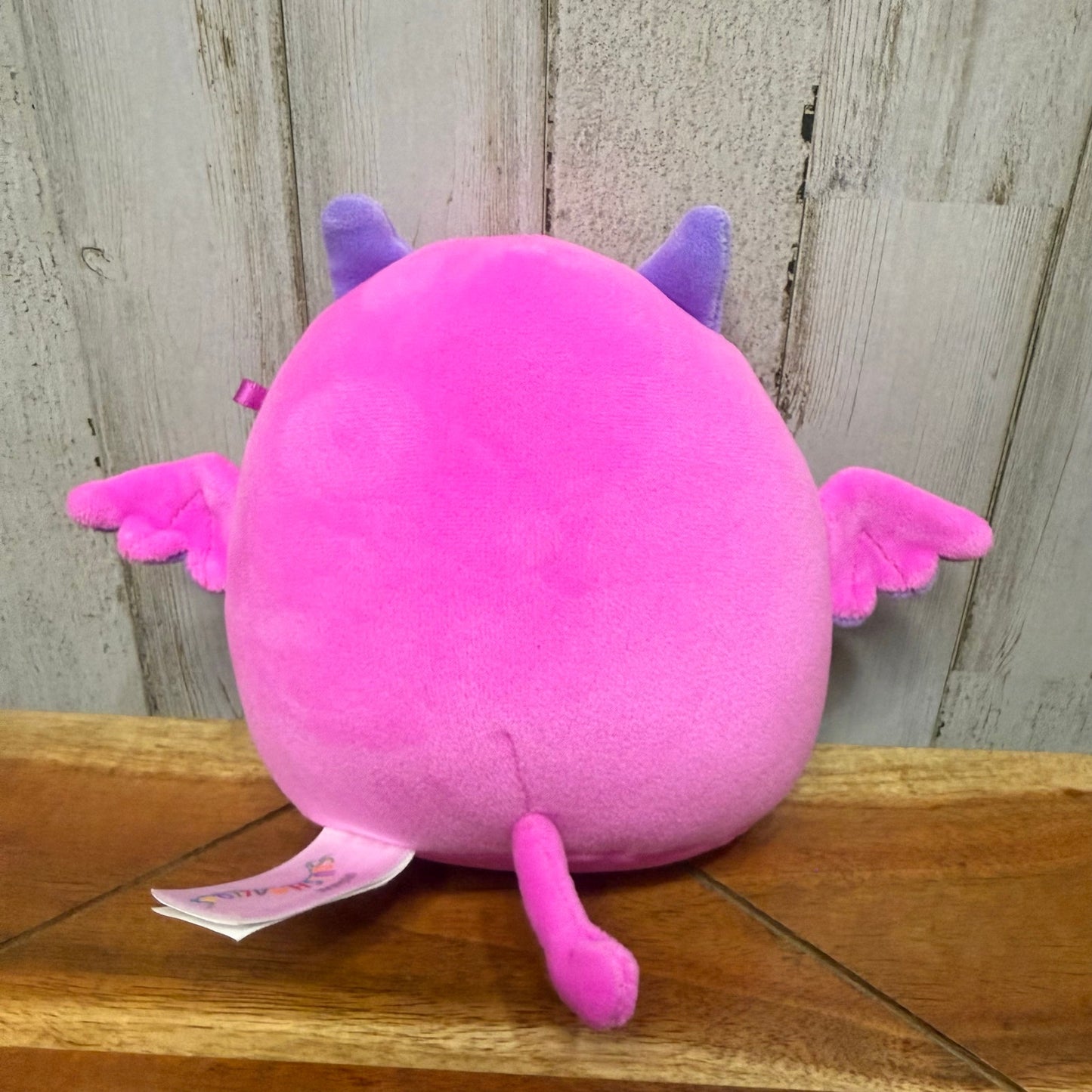 Squishmallows Wakisha Winking Devil Neon Pink Plush Small 6”
