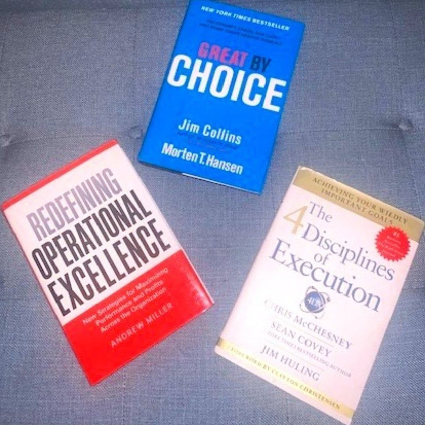 Set 3 Leadership/Success books for business
