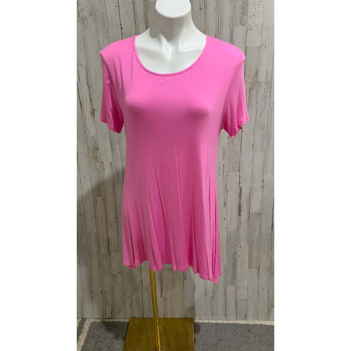 Simply Southern Dress Womens Size S Pink T-Shirt Knee Length