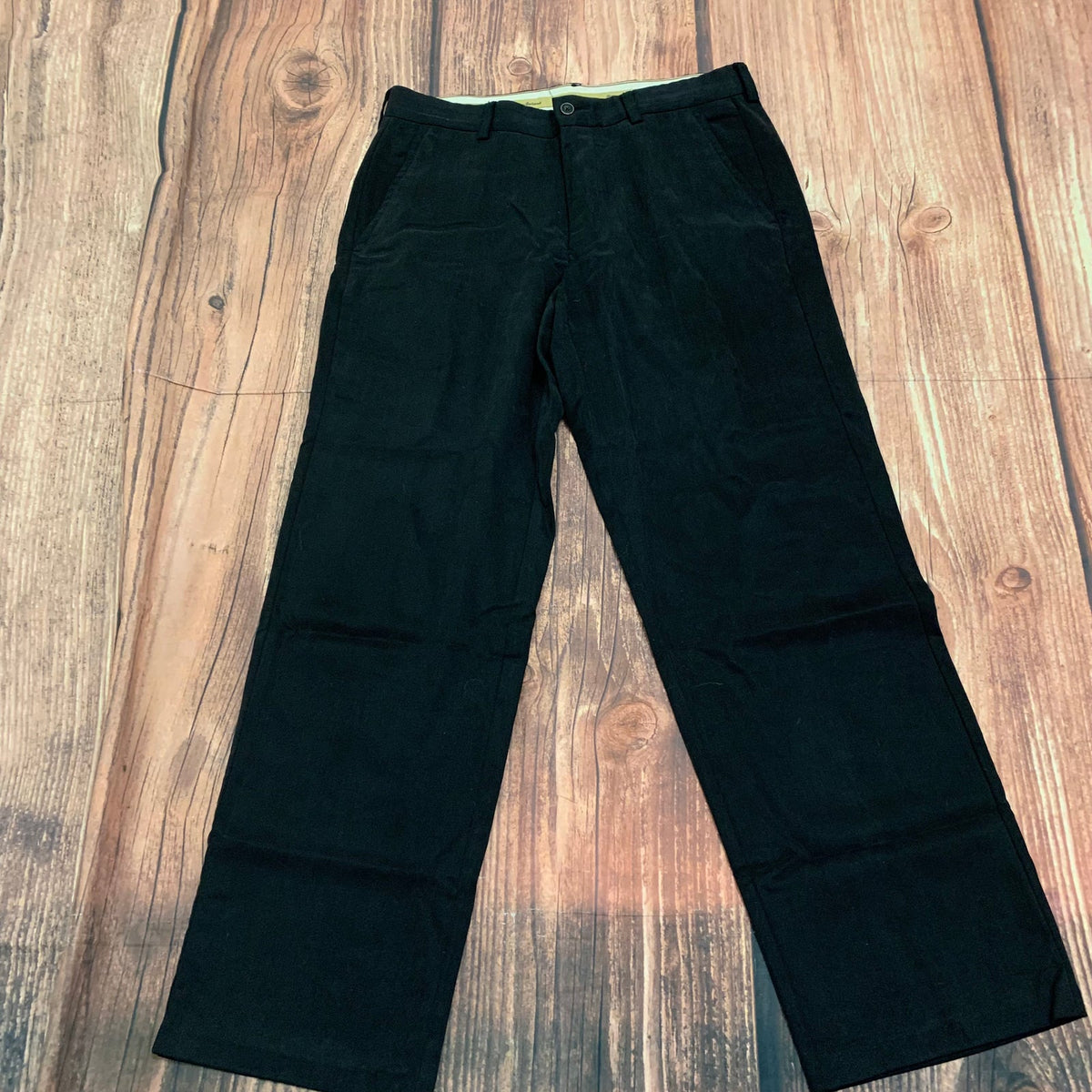 Tommy Bahama Black Tencel Wool Dress Pants, Size 33x30