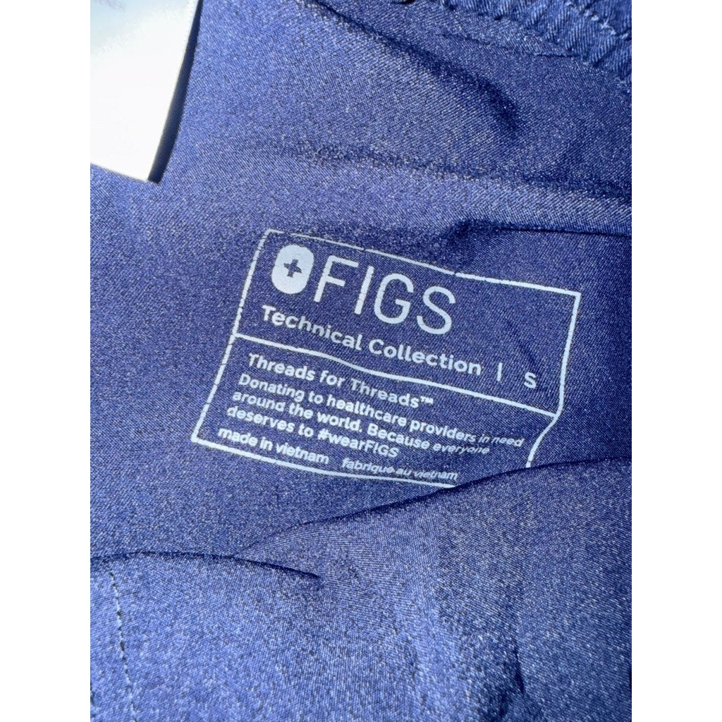 FIGS Men's Tansen Scrub Jogger Pants Size Small Navy Blue Technical Collection