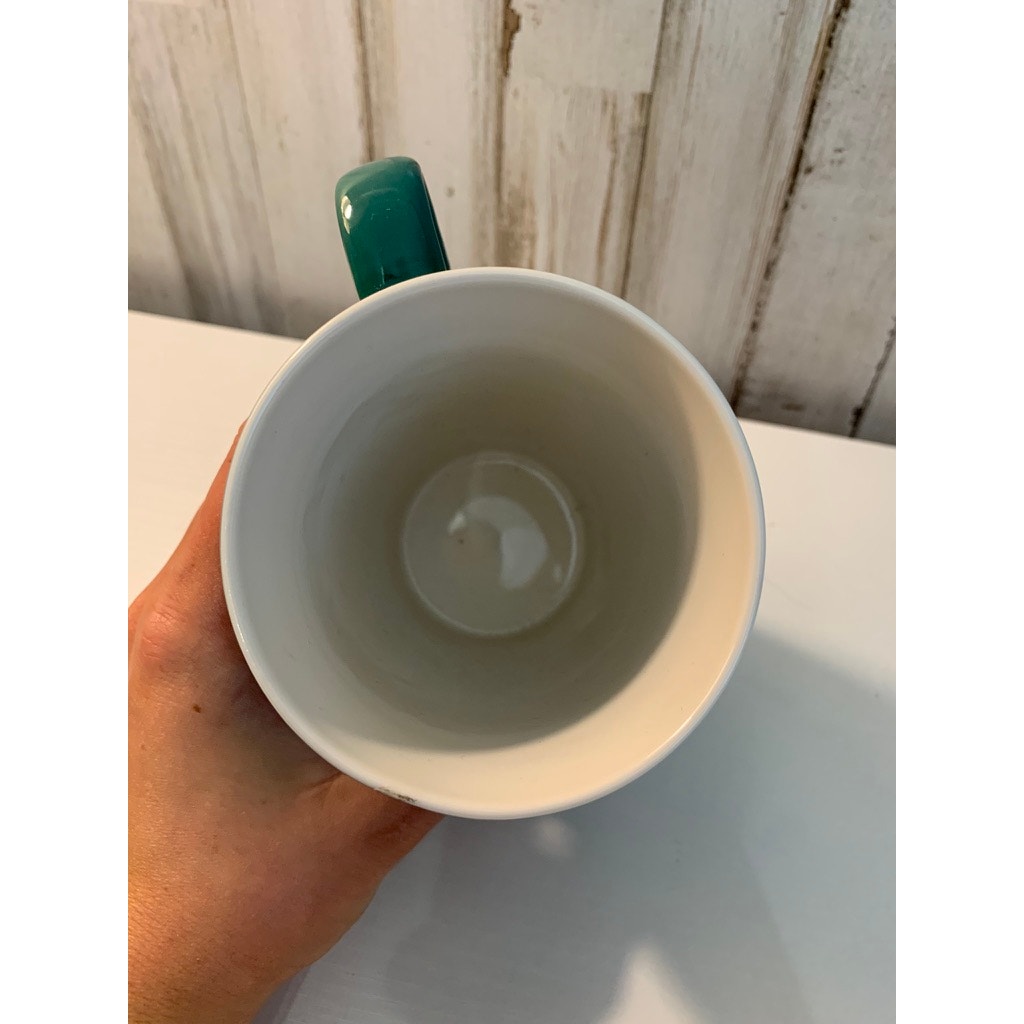 Starbucks Winter Tall Mug Speckled Teal Siren Logo 16 fl oz
