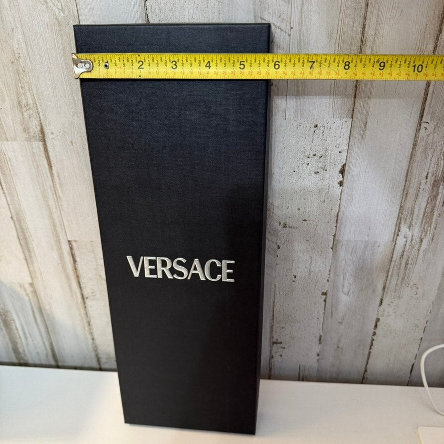 Versace Black Logo Empty Gift Box Lid & Base Designer Packaging Storage