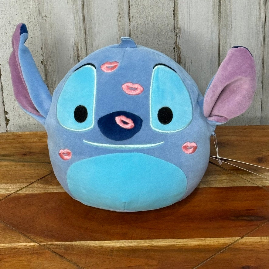 NWT Disney Squishmallows Lilo & Stitch Valentine's Day Plush Set 8"