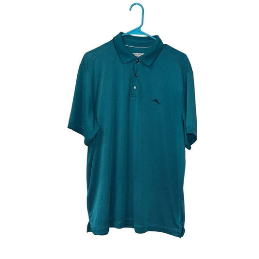 Tommy Bahama Blue Island Zone Polo Size Large