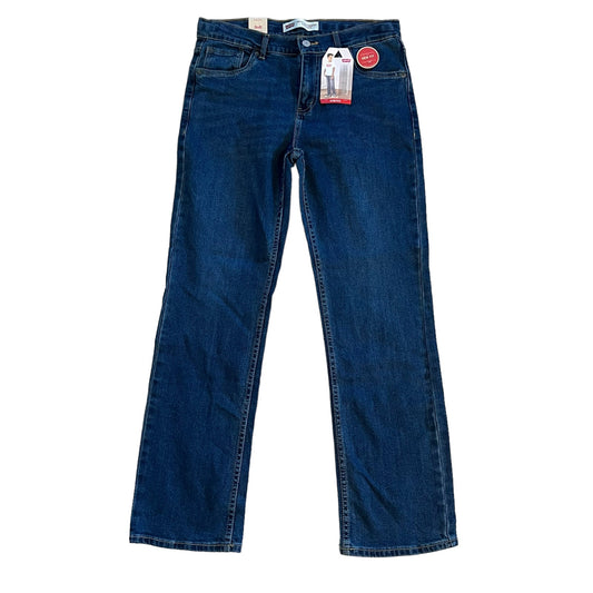 NWT Levi’s Boys Size 29x31 5512 Authentic Straight Stretch Fit Blue Jeans