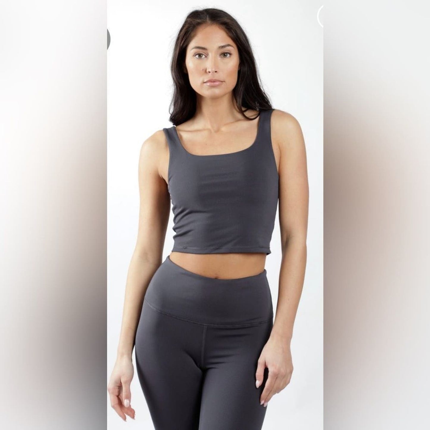 90 degree Grey sports bra L