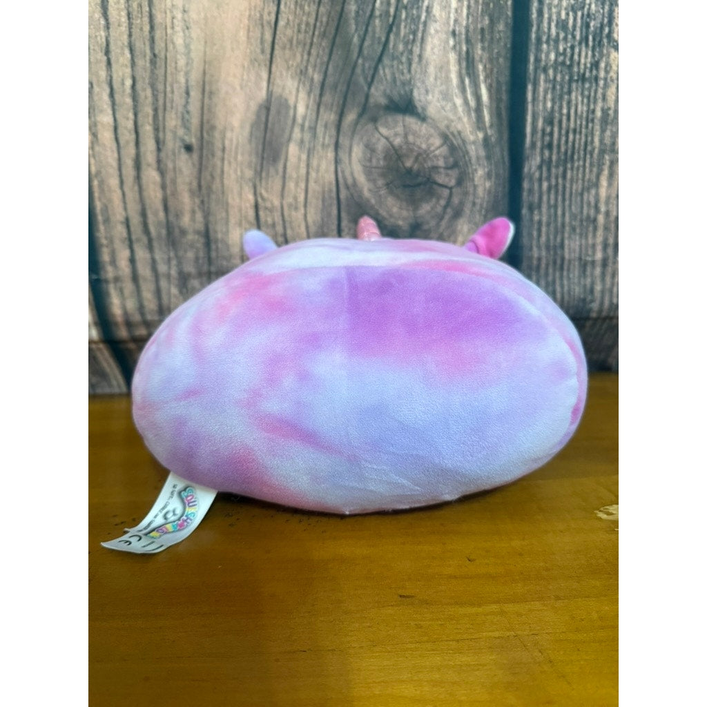 Squishmallows 8" Mini Stackable Lola Tie-Dye Unicorn Plush Toy