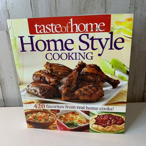 Taste of Home Home Style Cooking Cookbook Hardcover