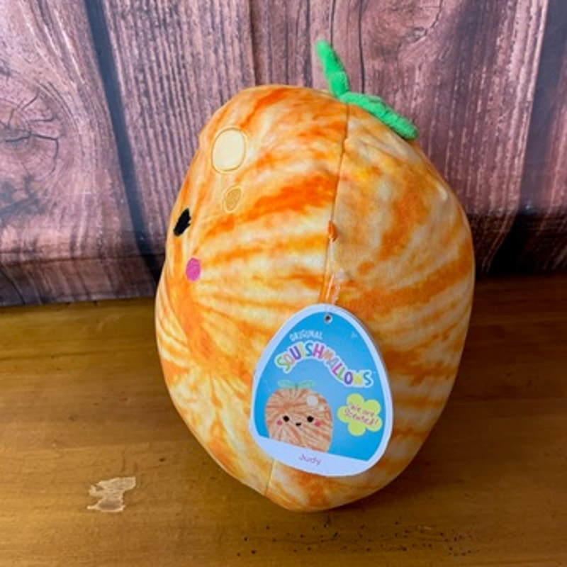 NWT Squishmallows Judy Orange Fruit Scented Plush 8 in w/ Tag