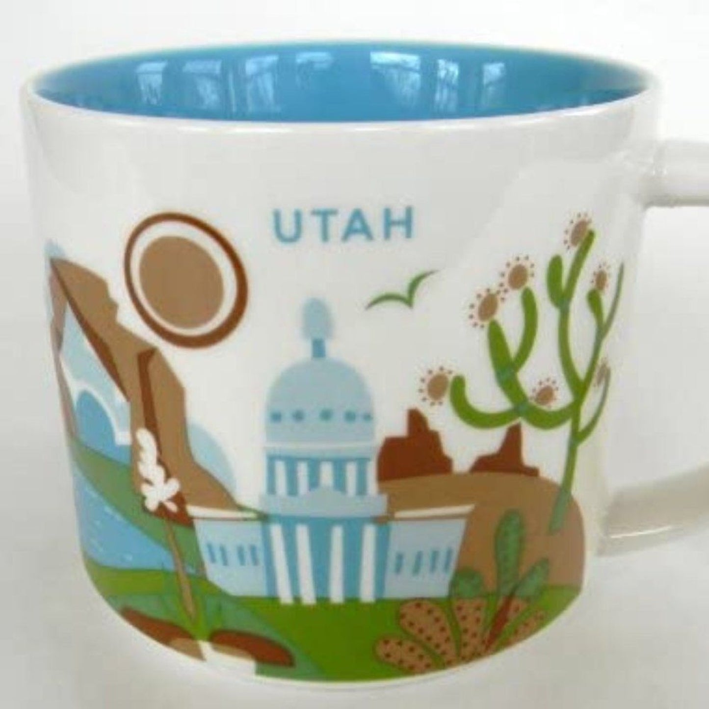 Starbucks Utah You Are Here Collection 14 oz Ceramic Mug