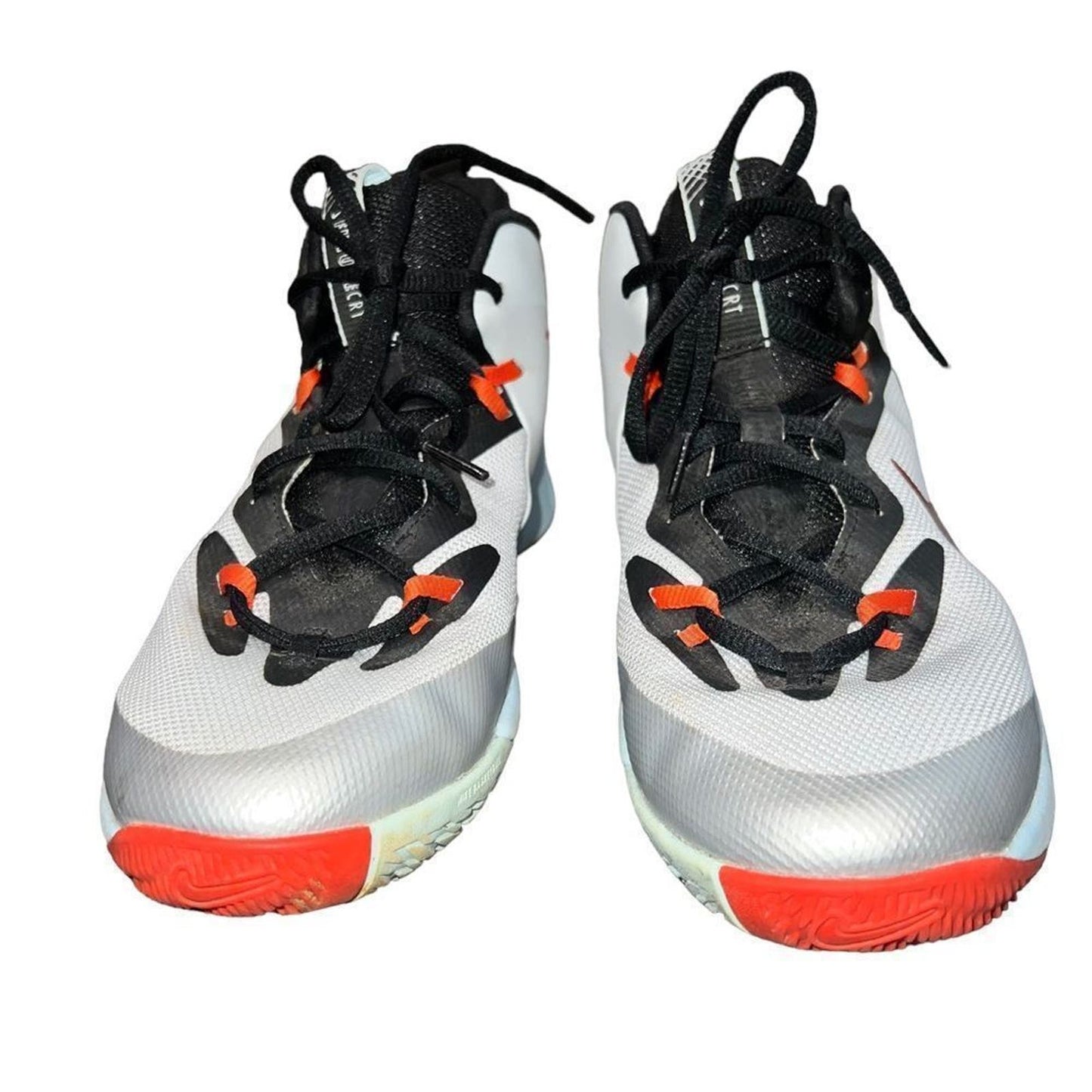 Nike Future Court SD GS Pure Platinum Team Orange Size 7Y