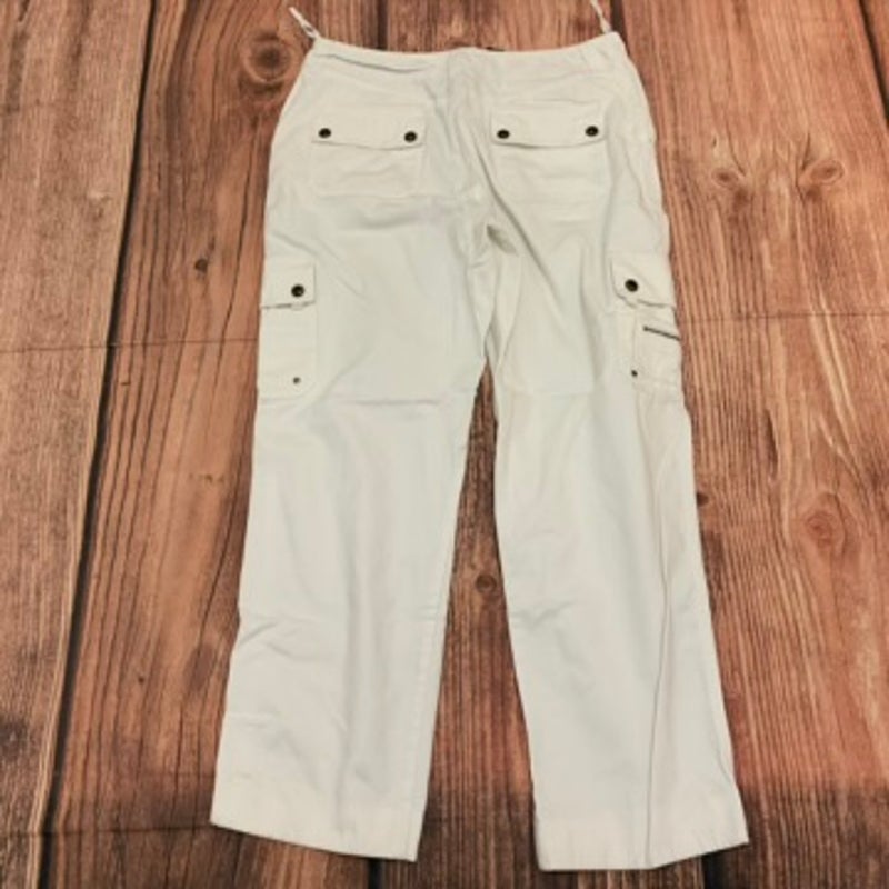 Lauren Ralph Lauren Vintage Cargo Pants Womens Size 12 White