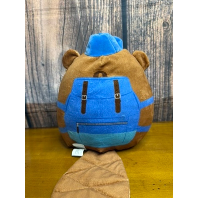 Squishmallows Chip the Beaver Plush Toy Small 8" Multicolor