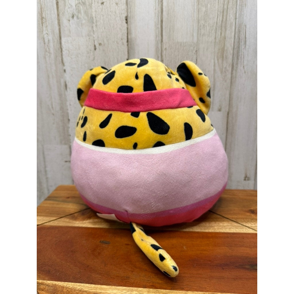 Squishmallows Wellness Squad Lexie the Cheetah Plush Toy Medium 8"