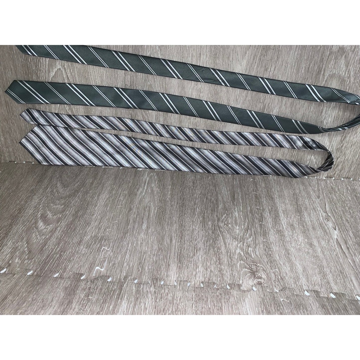 Set of 5  Men's Striped Necktie Set Multicolor