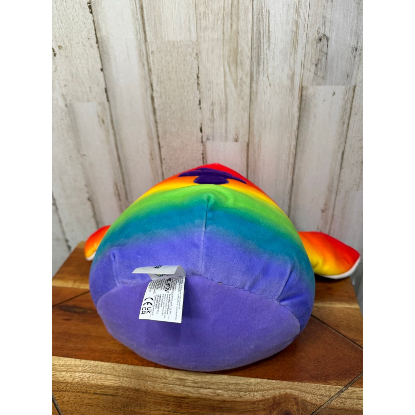 Squishmallow Disney Pride 10" Rainbow Stitch Plush Toy