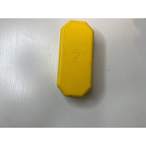 Swarovski Clamshell Case Unisex Yellow Hard Shell Hinged For Glasses/Specs