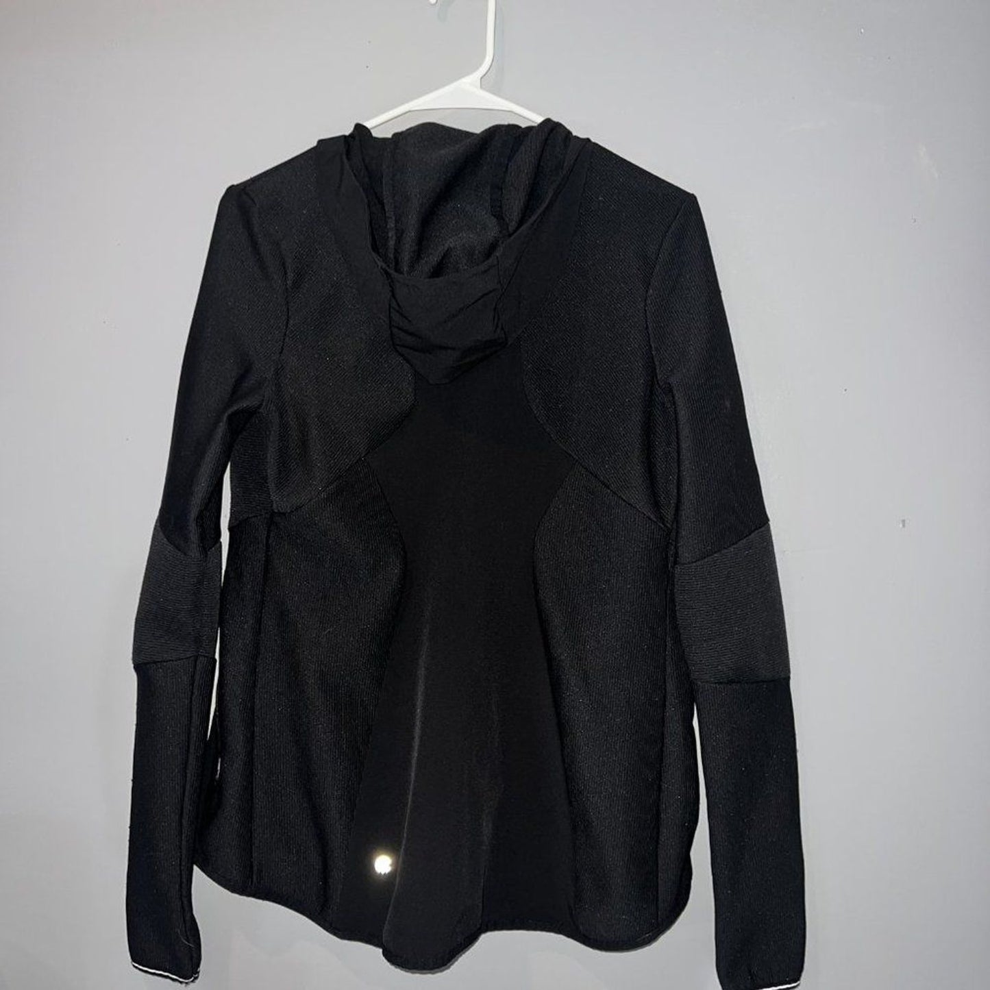 Champion C9 Jacket Womens Size Small Black Hooded Full Zip Athletic Stretch