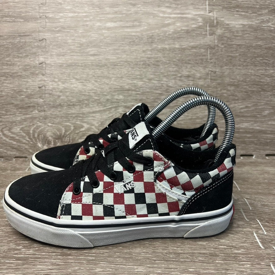 Vans Seldan Checkerboard Kids' Sneakers Size 3 Multicolor Casual