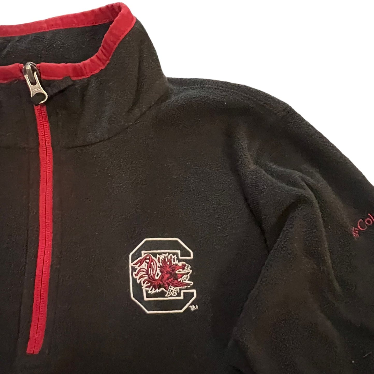 Columbia Kids XL South Carolina Gamecocks Fleece 1/4 Zip Jacket