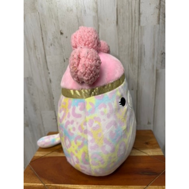 Squishmallows Beebz SquishDoos Pink & Yellow Cheetah Plush Toy Medium 10"