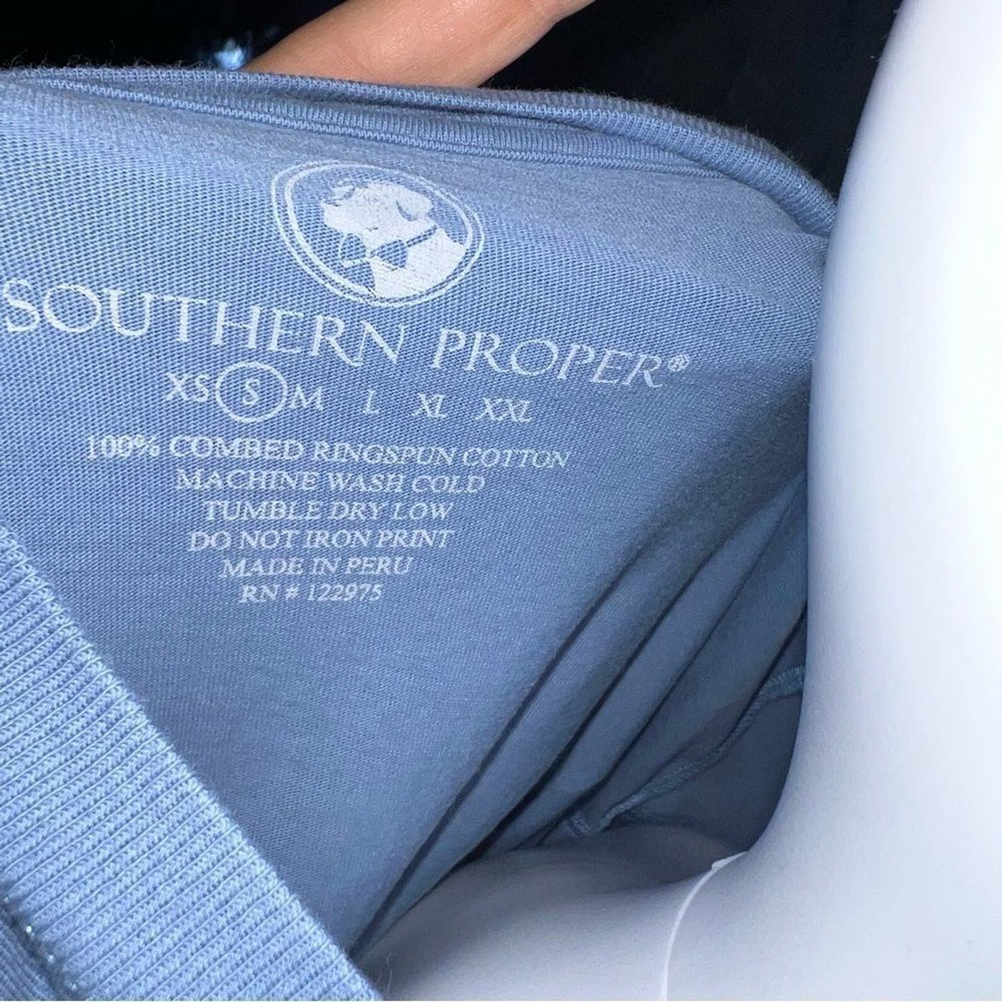 Southern Proper Long Sleeve Mens Small “the original southern company”