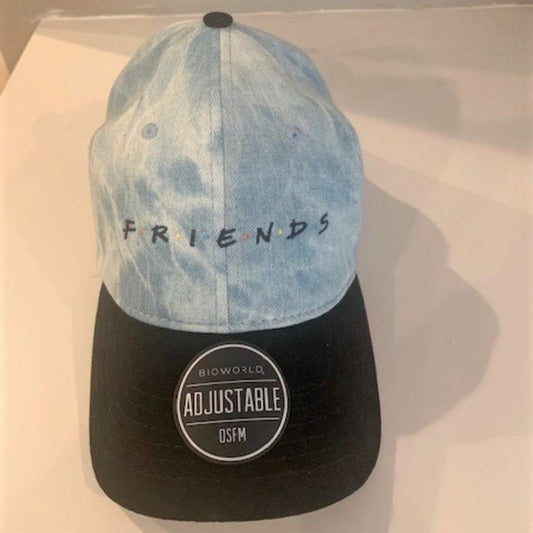 FRIENDS licensed distressed denim cap/hat NWT