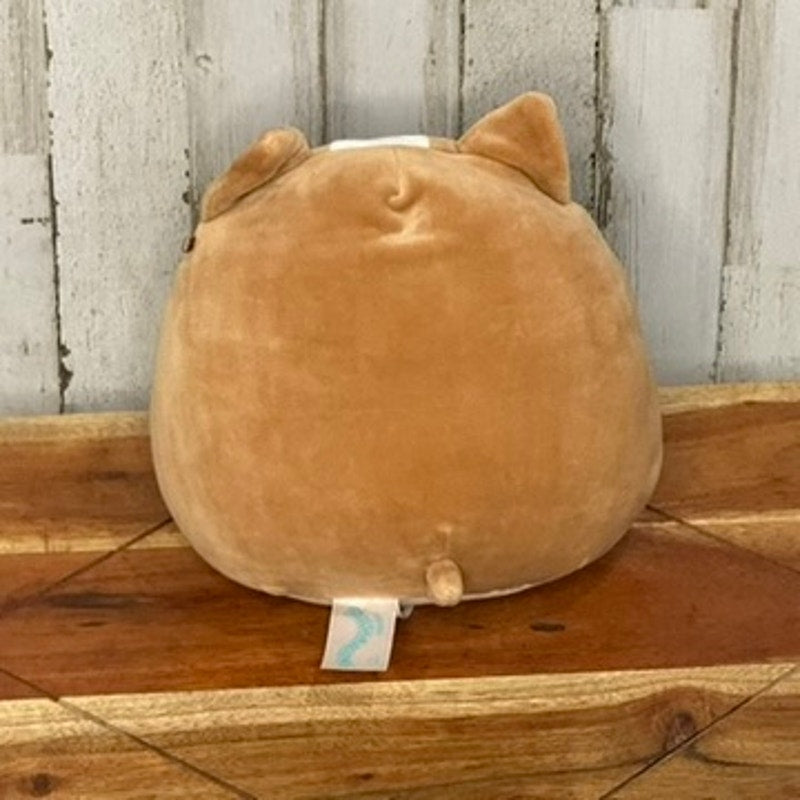 Squishmallows Regina the Corgi 7.5" Plush Toy Brown Washable Best Friends