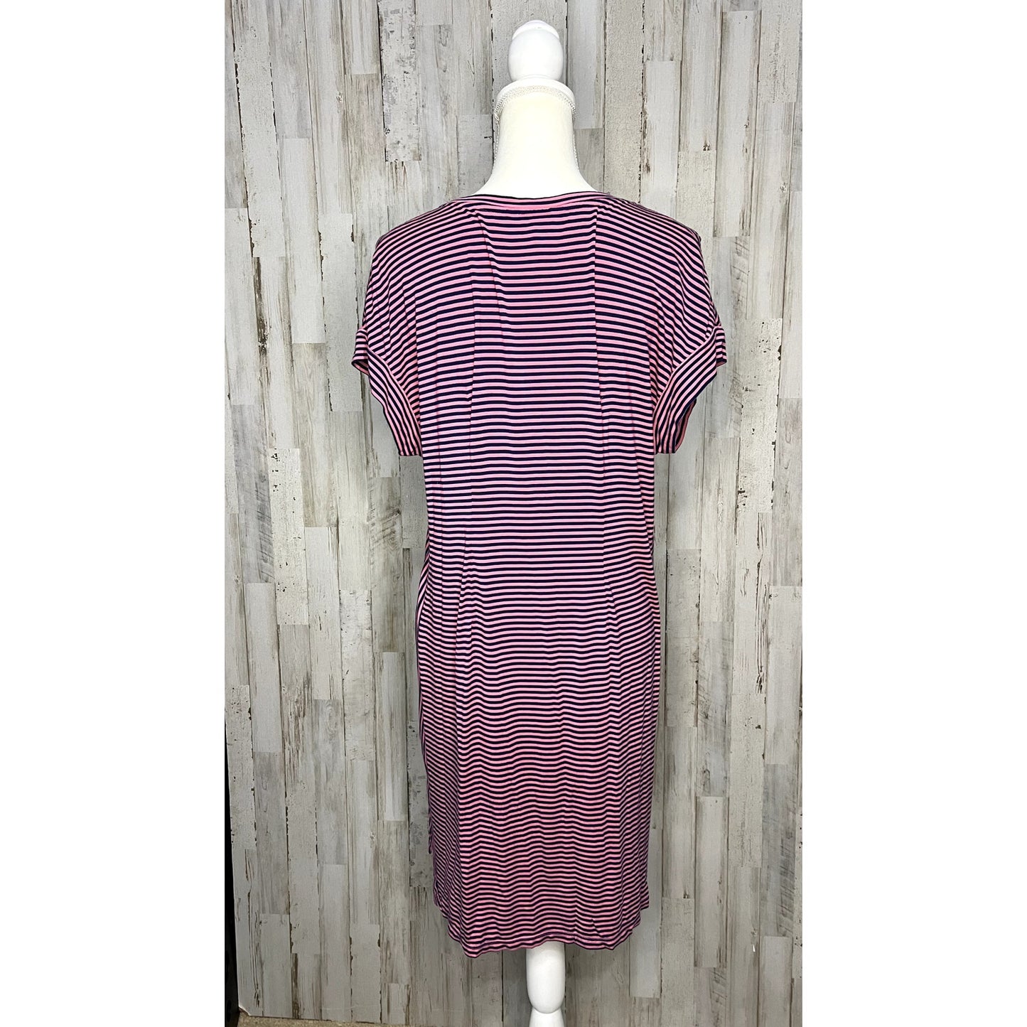 Tommy Bahama Women's XS Striped T-Shirt Dress Multicolor Casual