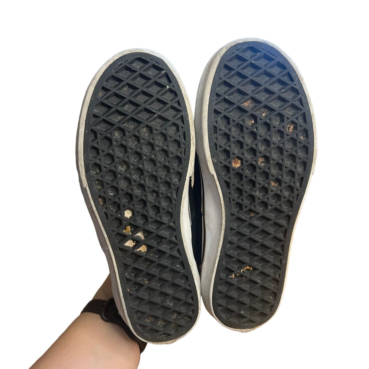 Vans Classic Slip-on Kids Black Cat/Gold Bunny Design Sneakers Size 1.0