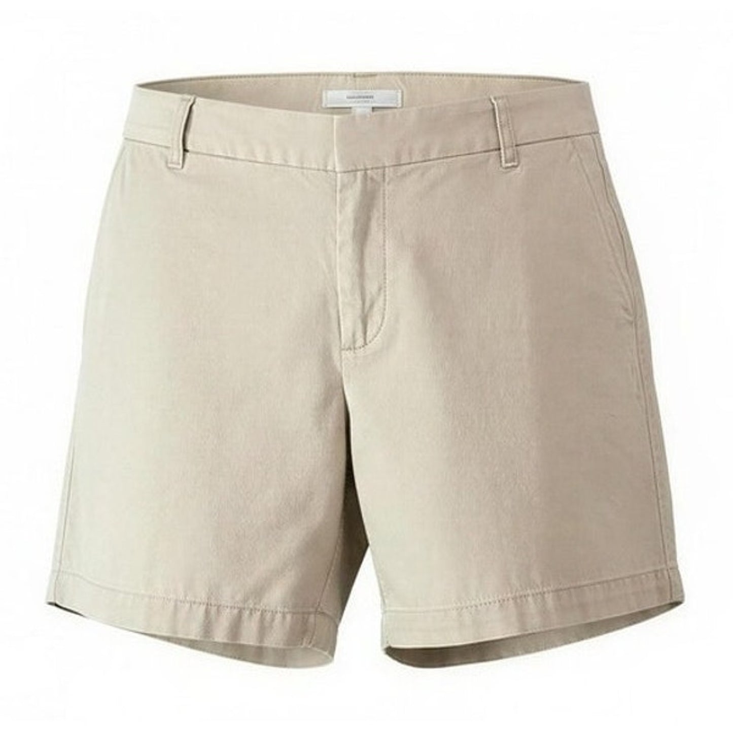 Liz Claiborne Audra Chino Shorts Womens Size 14 Beige Casual Travel