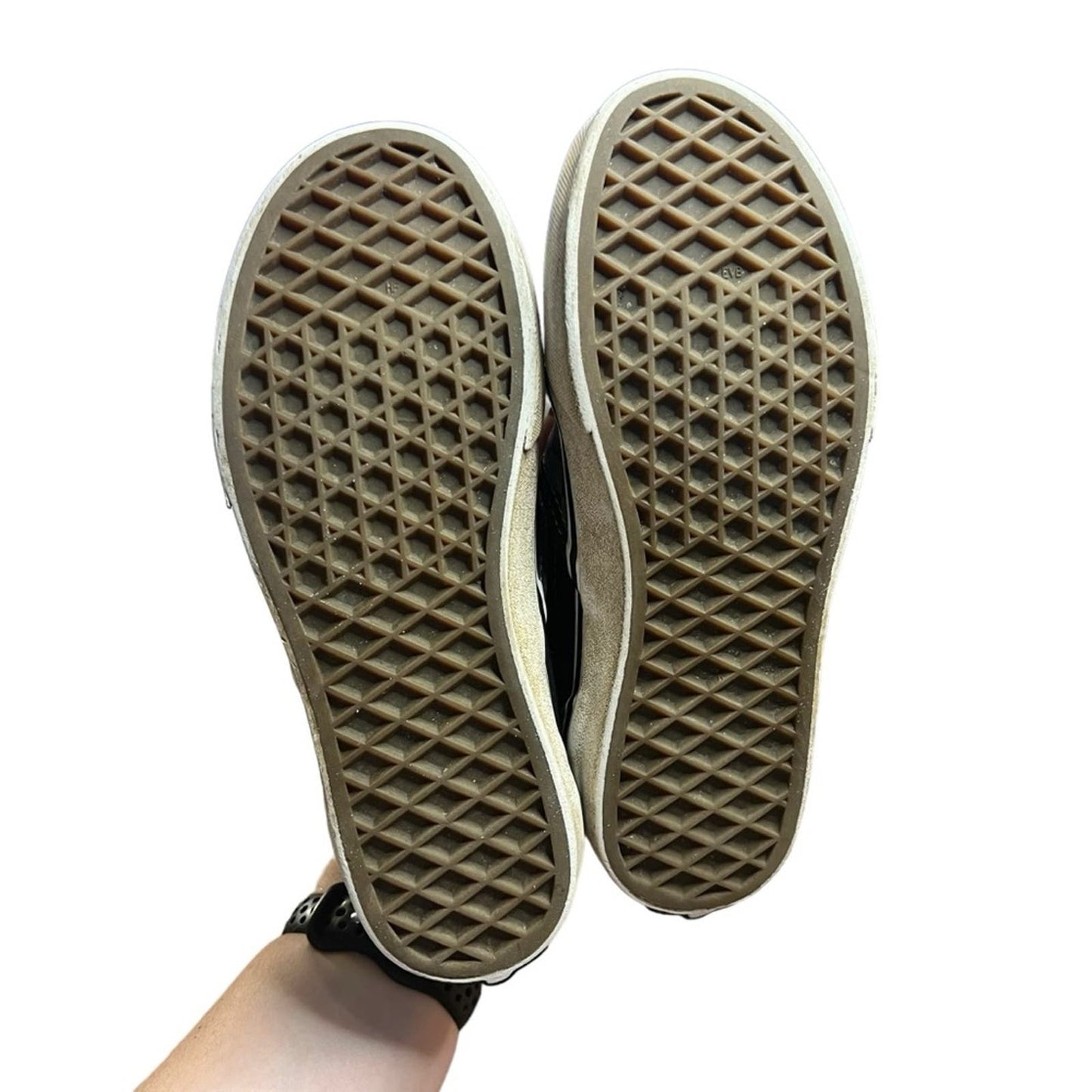 Vans Authentic Kids Classic Slip-On Checkerboard Black/Pewter Shoe - Kids 2.5