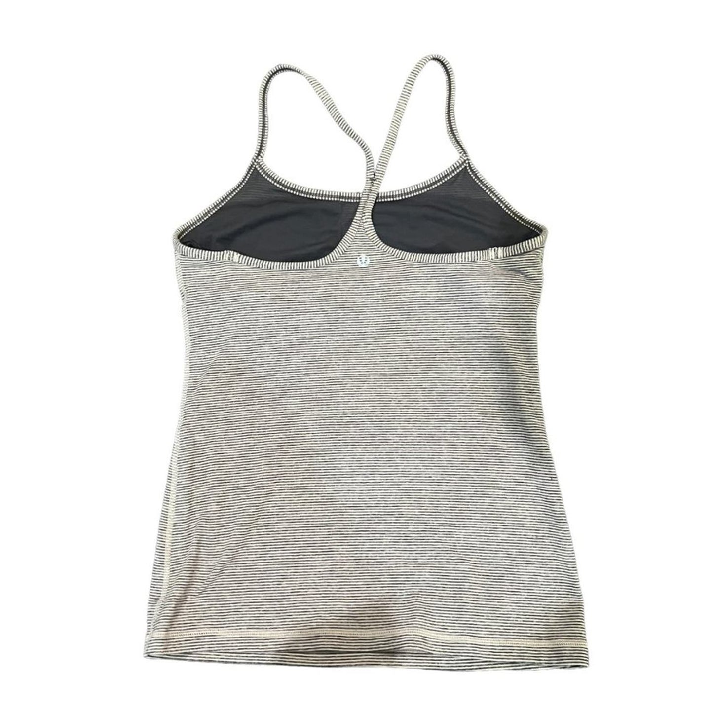 Lululemon Wee Are From Space Ice Grey Alpine White Power Pose Tank Size 8