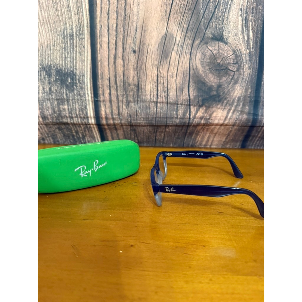 Ray-Ban Kids Blue Square Full Rim RX Eyeglasses Frames ONLY Unisex