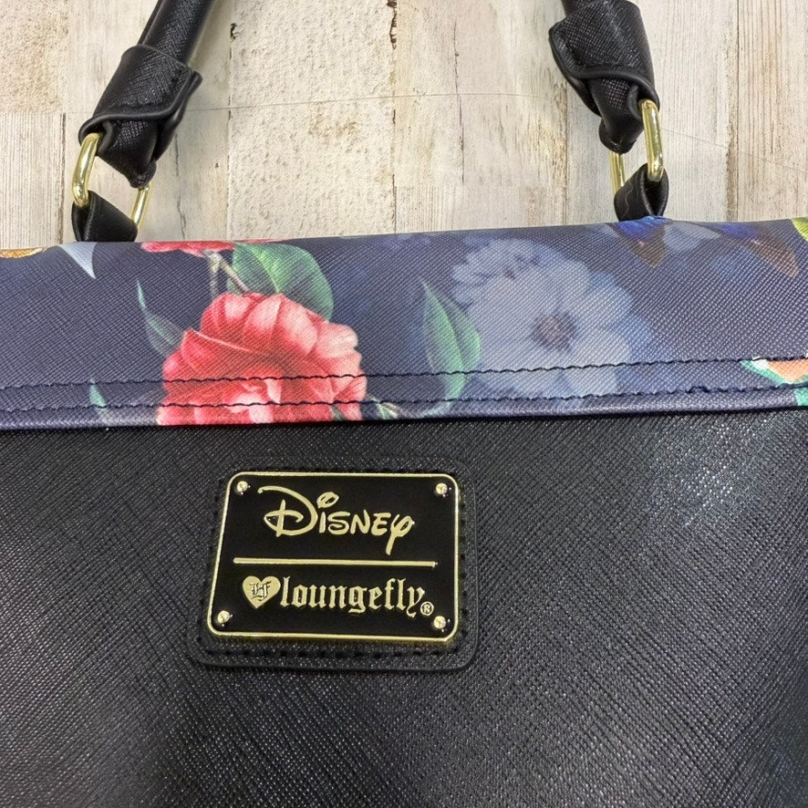 Loungefly Disney Tinker Bell Floral Satchel Bag Multicolor Women's Handbag