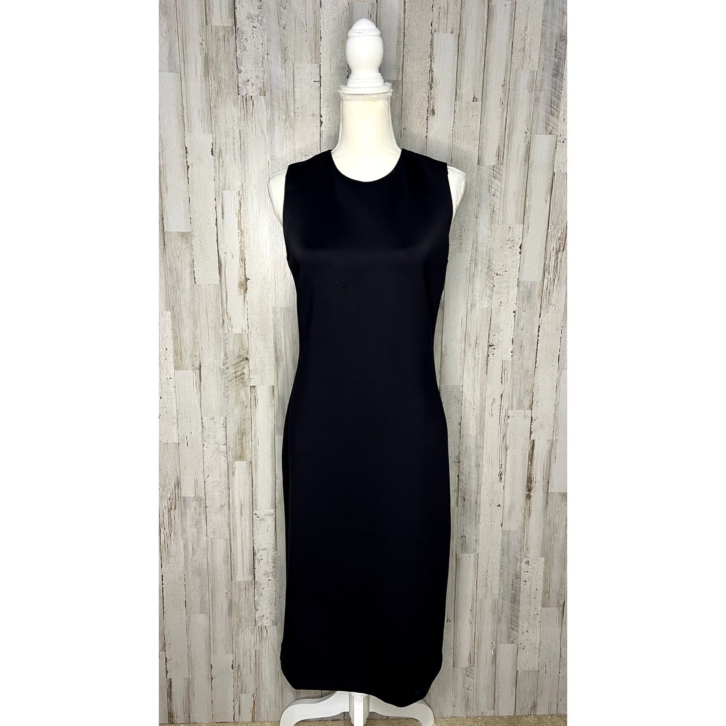 NWT J.McLaughlin Women's Barry Dress Black Sheath Knee Length Size Small