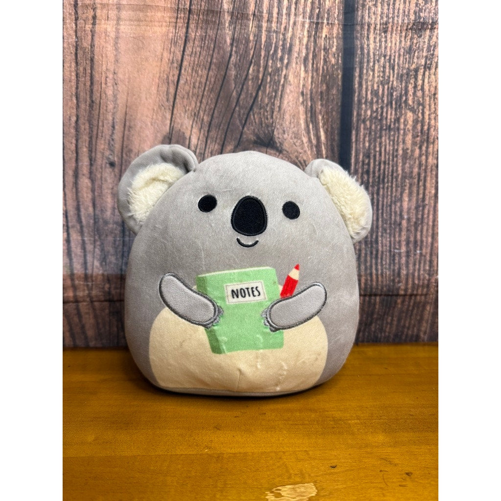 Squishmallows 8" Kirk the Koala Plush Toy with Notebook