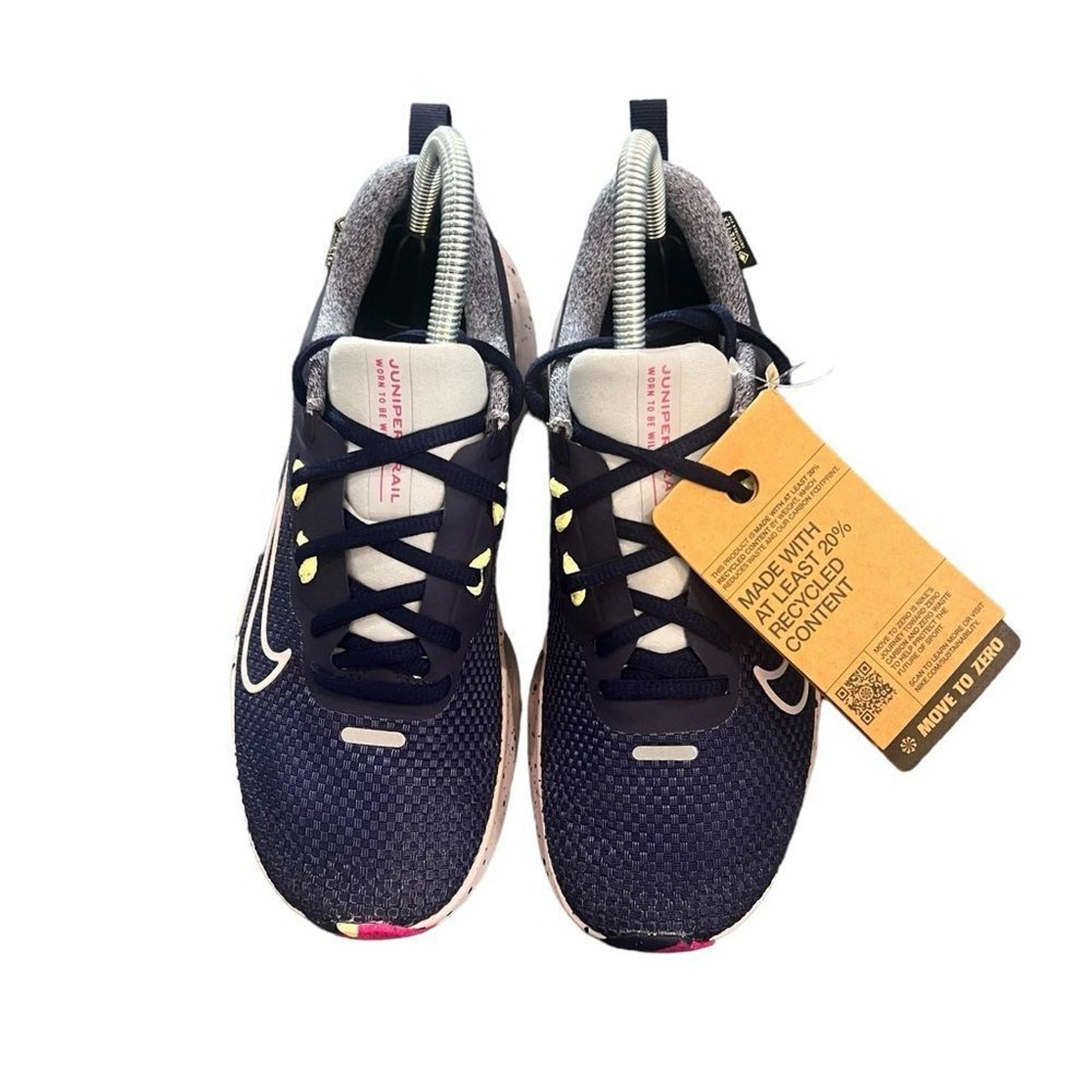NWT Nike Juniper Trail 2 Women's Trail Running Shoes Waterproof Navy Size 6