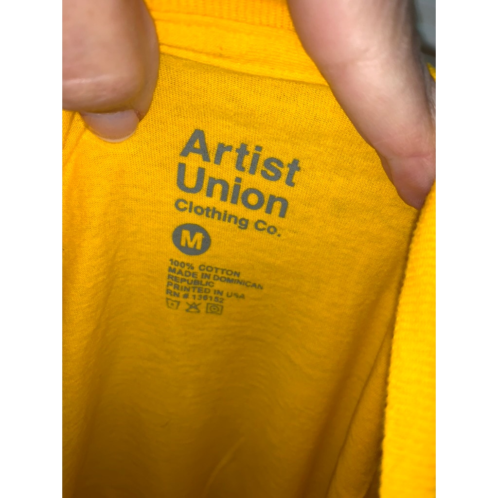 Set of 3 Artist Union Unisex Graphic Print T-Shirt Multicolor Size Medium Casual