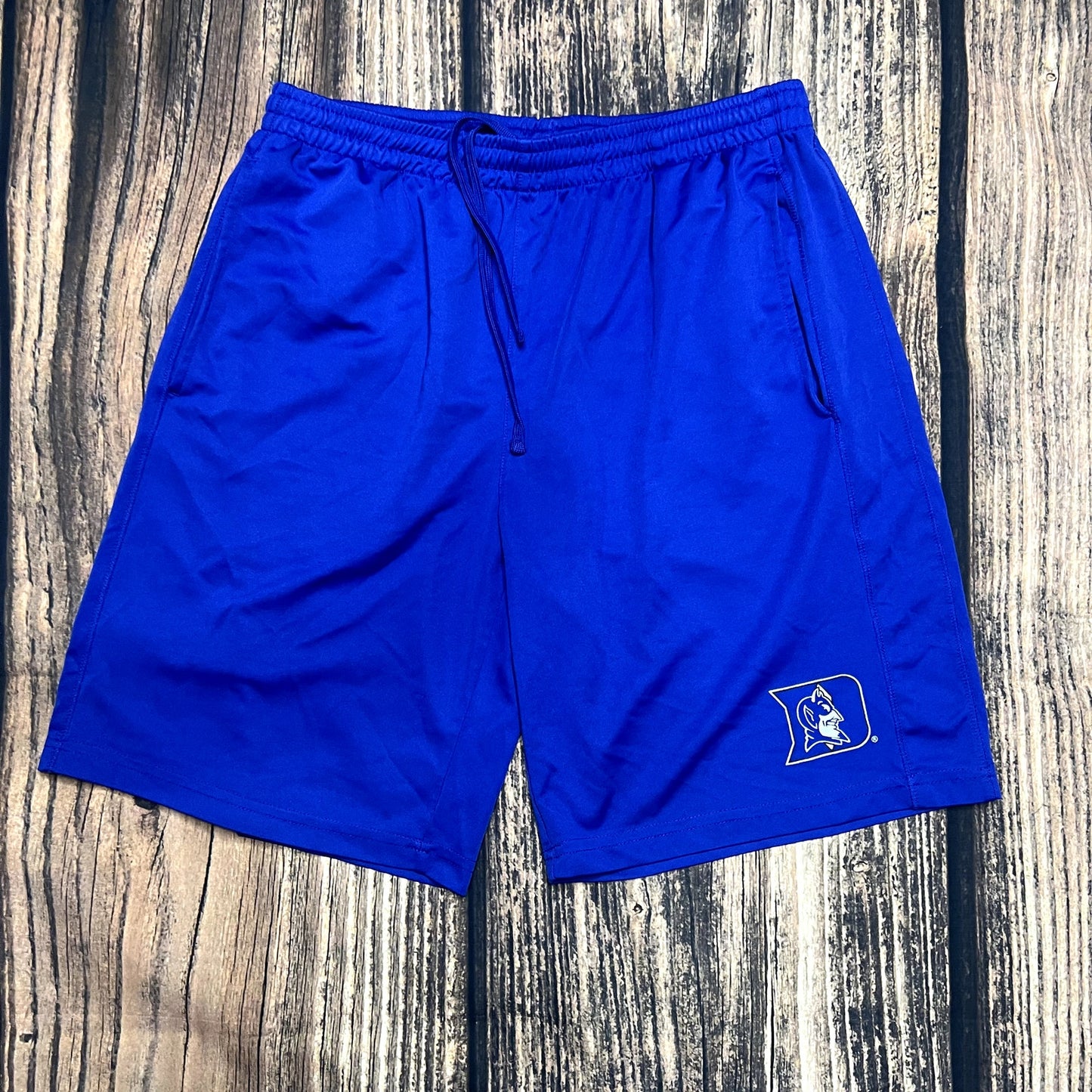 Campus Heritage Duke Blue Devils Men's Medium Blue Logo Basketball Shorts