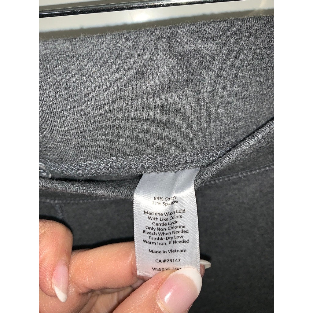 Talbots Women's Charcoal Grey Leggings Size Medium Casual Knit