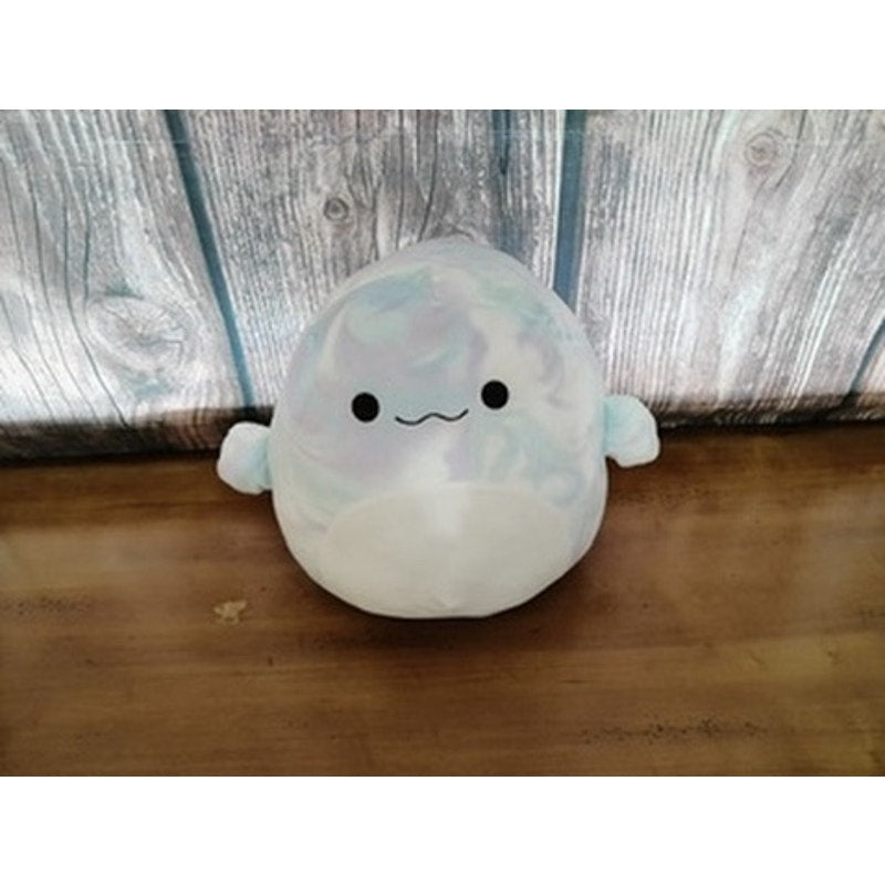 Squishmallows Laslow Beluga Whale Plush Pastel Swirl 12"