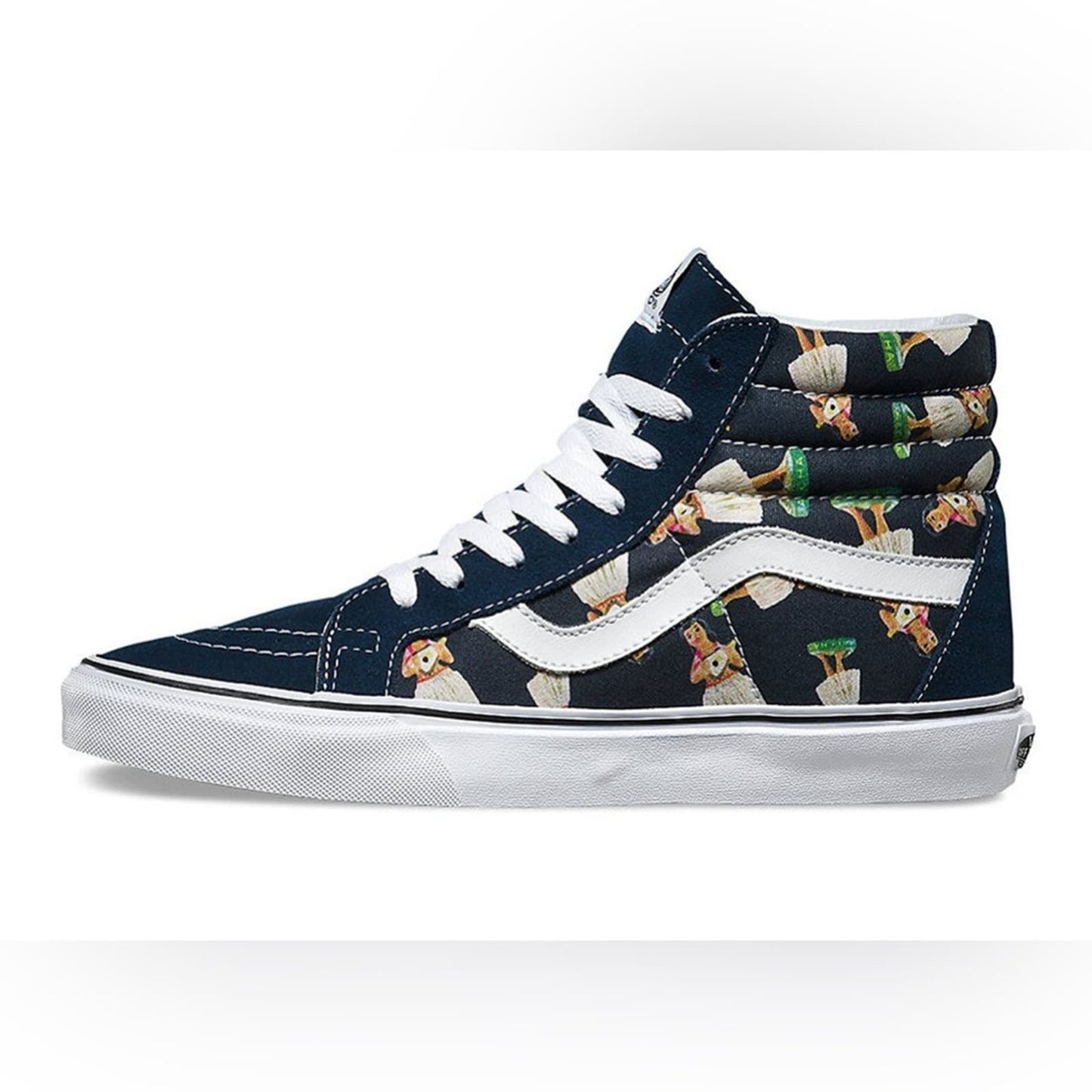 Vans Sk8-Hi Reissue Digi Hula Skate Shoes-Digi Hula/Persian Night M7.5/ W9