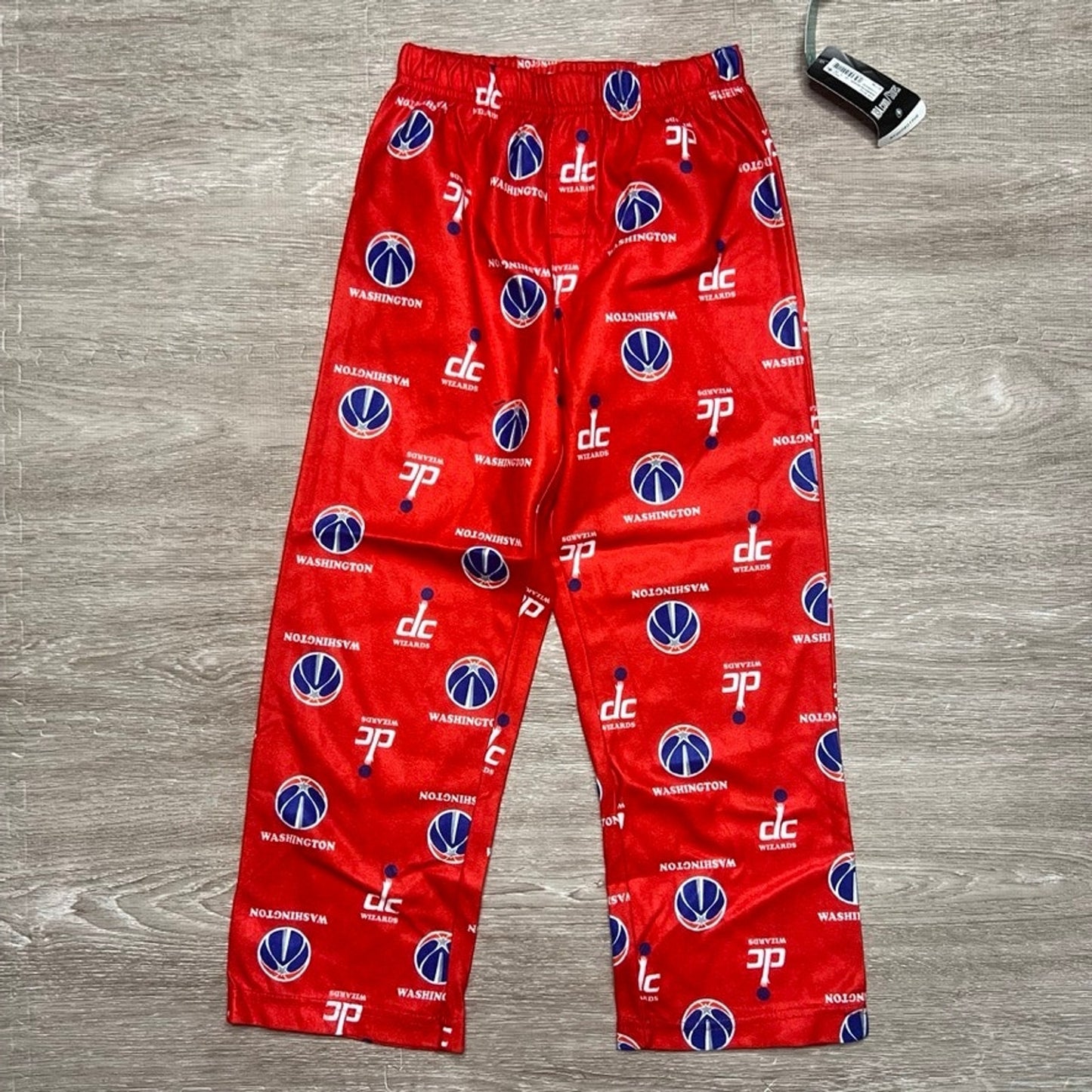 NWT Washington Wizards NBA Kids Pajama Pants Red Basketball Fan Gear Size Small