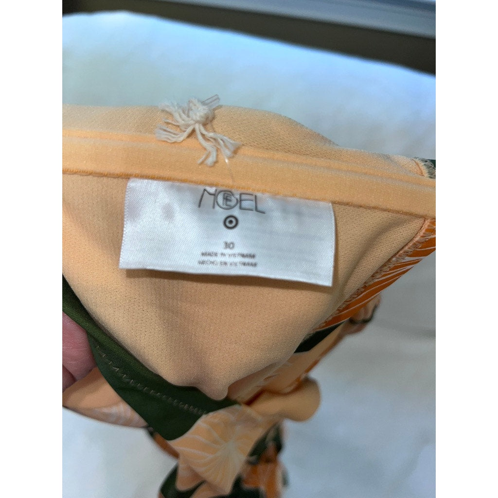 NWT Fe Noel x Target Women's Floral Bikini Top Multicolor Size 30