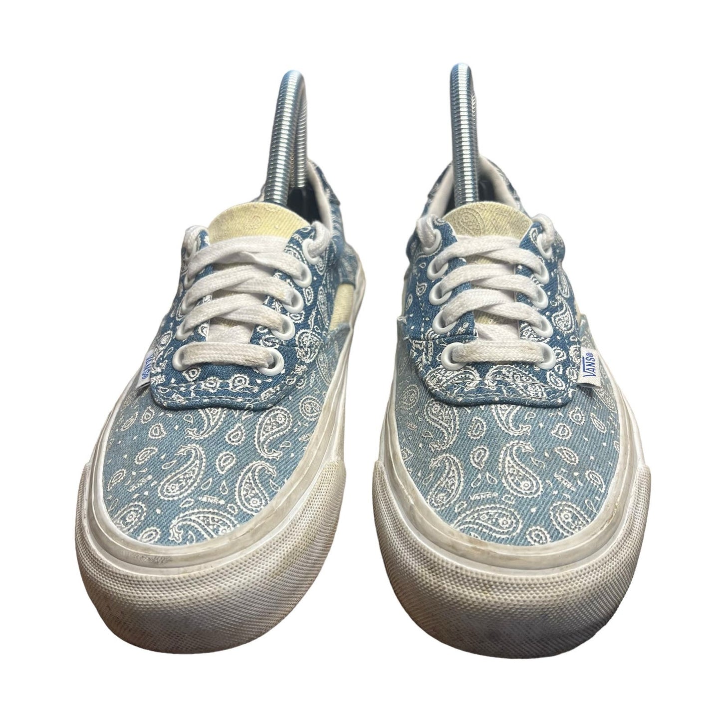 Vans Acer Ni SP Blue Paisley Bandana Print Ultracush Sneakers Women’s Size 6