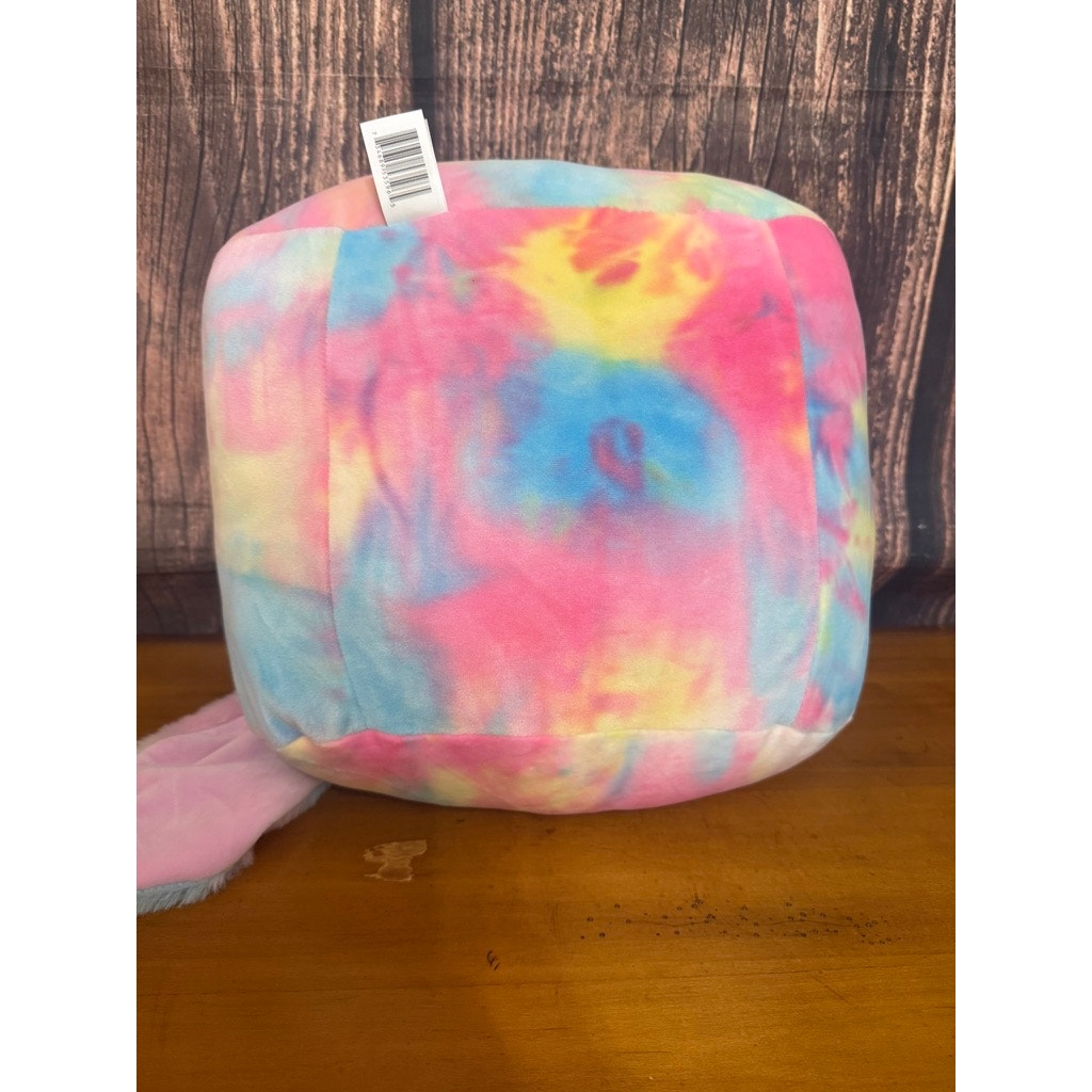 Squishmallows 12" Candy Rainbow Tie-Dye Bunny Plush Toy