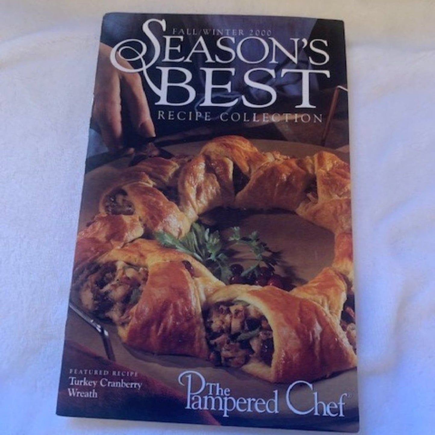 Set 4 Pampered Chef Season's Best Recipe books