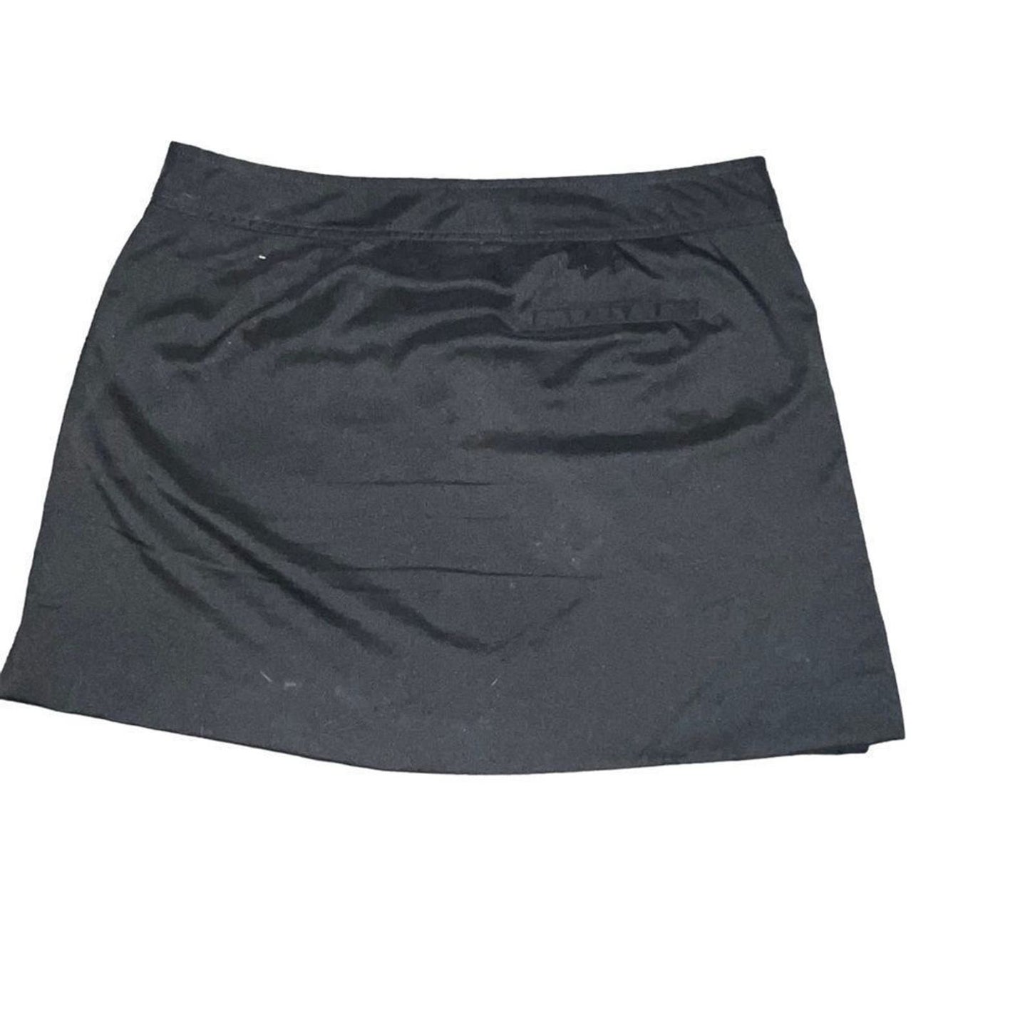 Izod Women's Skort Golf Skirt Tennis Black XFG Golf Tees Holder Size 8